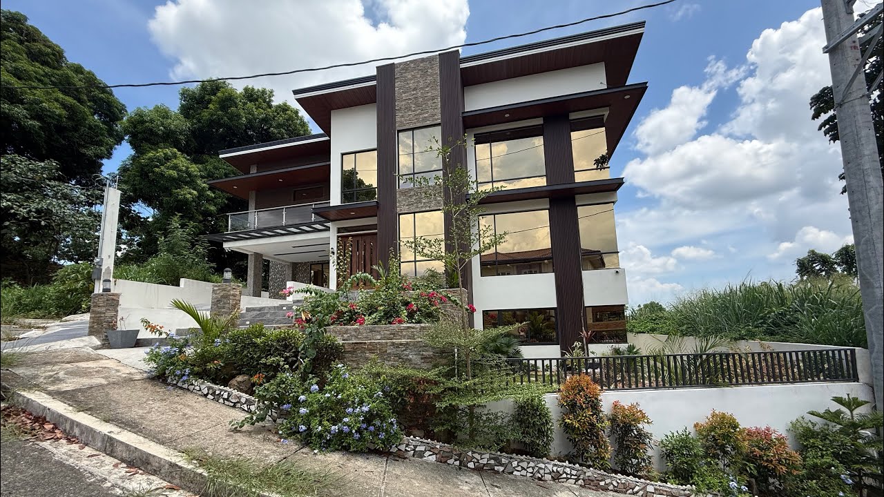 P45M || Overlooking Elegant House and lot for Sale in Sun Valley Estates Antipolo Rizal #sunvalley