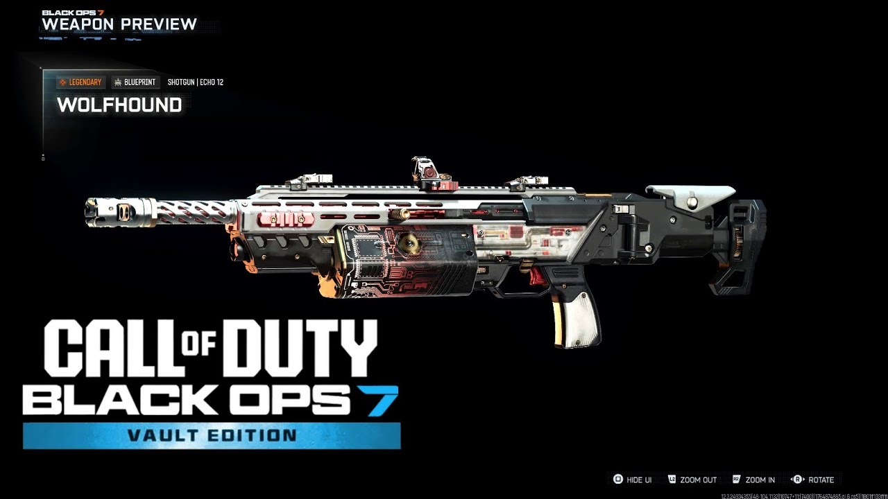 Echo 12 Wolfhound Skin BLACK OPS 7 Echo 12 Skins | BO7 Echo 12 Wolfhound Skin | BO7 Echo 12 Skin