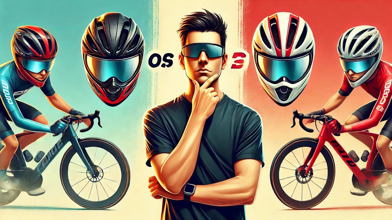 Capacete ultra seguro ou um capacete aero para ganhar velocidade?