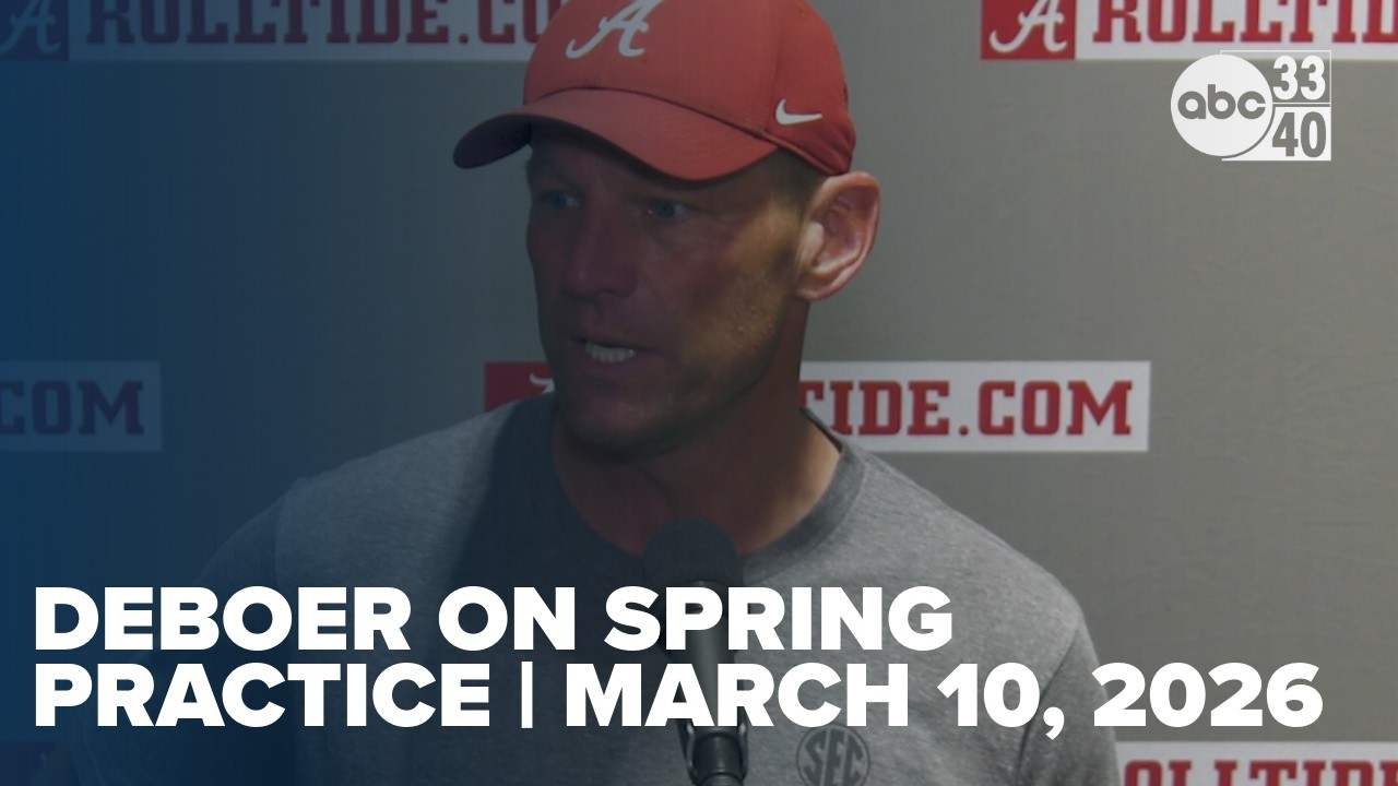 DEBOER ON SPRING PRACTICE | MARCH 10, 2026