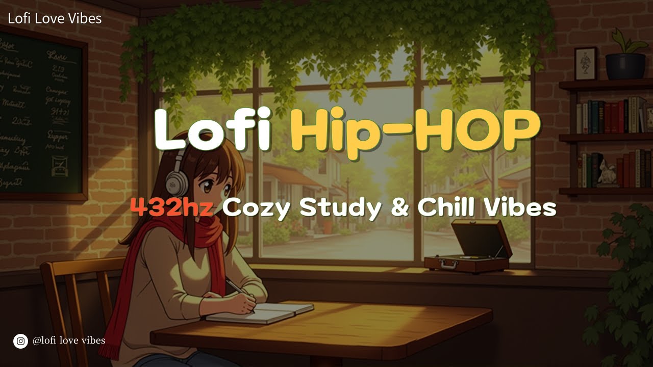 Lofi Hip-Hop Music | Tuned to 432Hz | 26 Tracks for Studying, Working, and Relaxing | 1 Hour