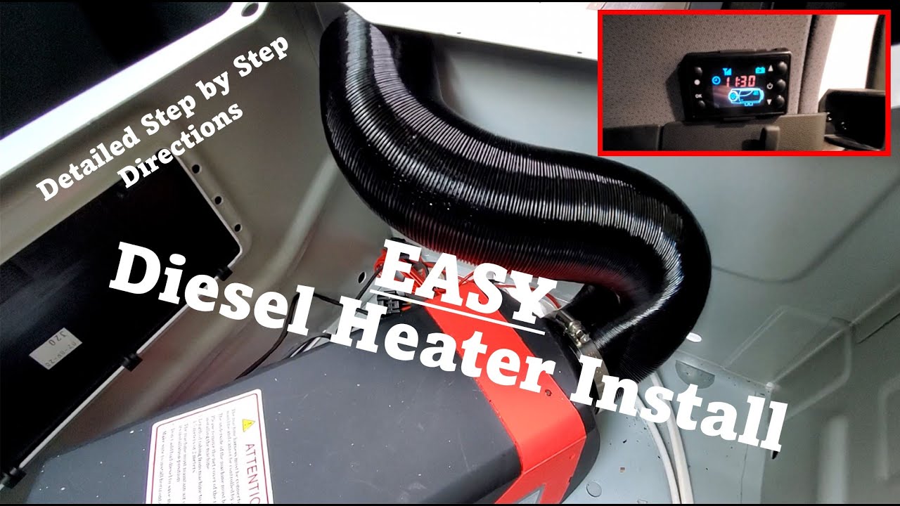 Chinese Diesel Heater Install - EASY DIY Project