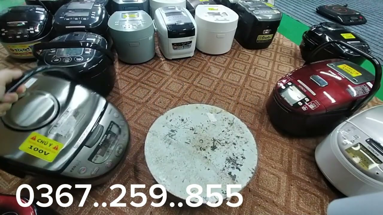 Video báo giá các mẫu nồi cơm nhật ạ