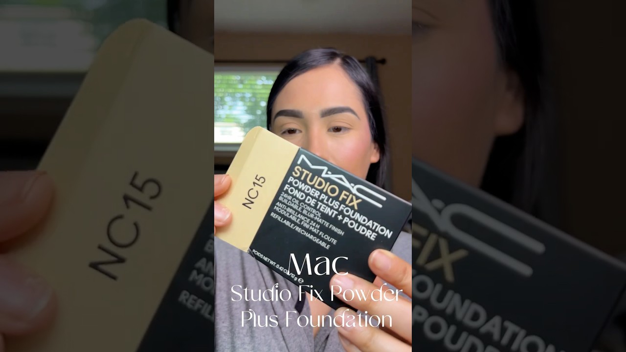 Trying the new formula Mac Studio Fix Podwer 