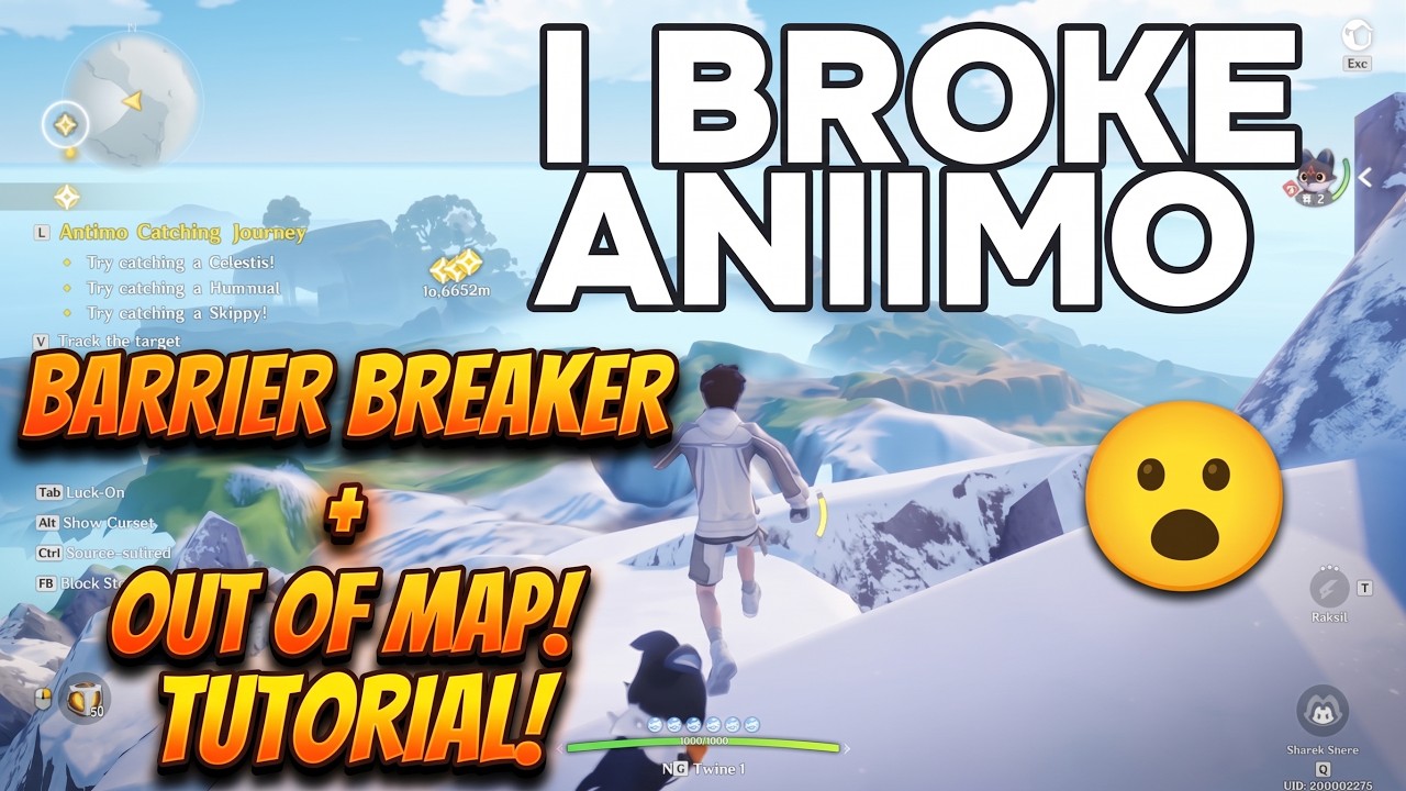I Broke Aniimo | Barrier Breaker + Out of Map Tutorial! Subscribe for more! @Aniimo_EN