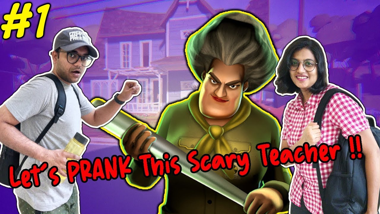 திருட்டு Students #NewtSPKaruppuVella Vs. மொரட்டு வாத்தி !! 😛🤣 Scary Teacher 3D Prank Tamil (PART 1)