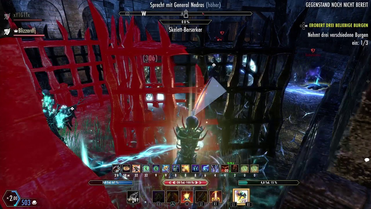 Eso Stamina Necro Outnumbered 1vx + 2vx // Buster Call