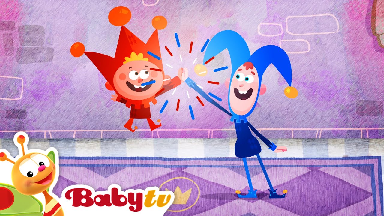 Hora de brincar no castelo 🏰 😍​ Aventuras divertidas de aprendizagem | Desenhos animados@BabyTVPT