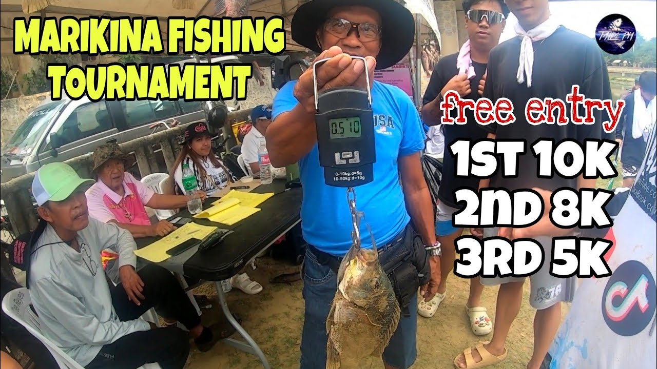 MARIKINA FISHING TOURNAMENT FREE ENTRY AT SOLID NA PAPREMYO SA MANANALO 🎣