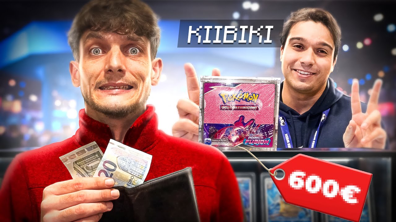 Jour 2 au GALA TCG ! On craque sur le stand de KIIBIKI ! -700€ 