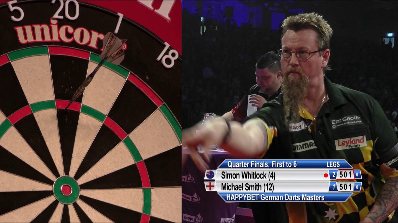 Simon Whitlock v Michael Smith - Quarter-Finals - HappyBet German Darts Masters