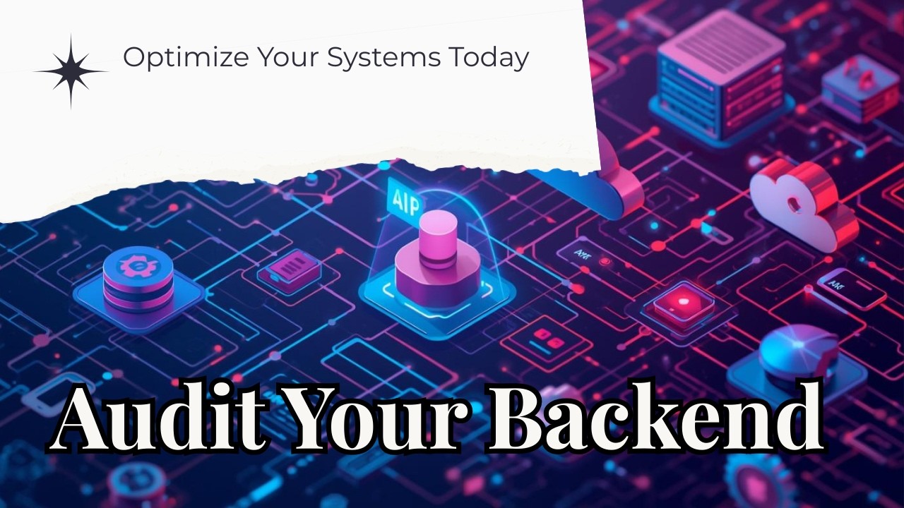 Audit Your Backend  Automate for Time Back