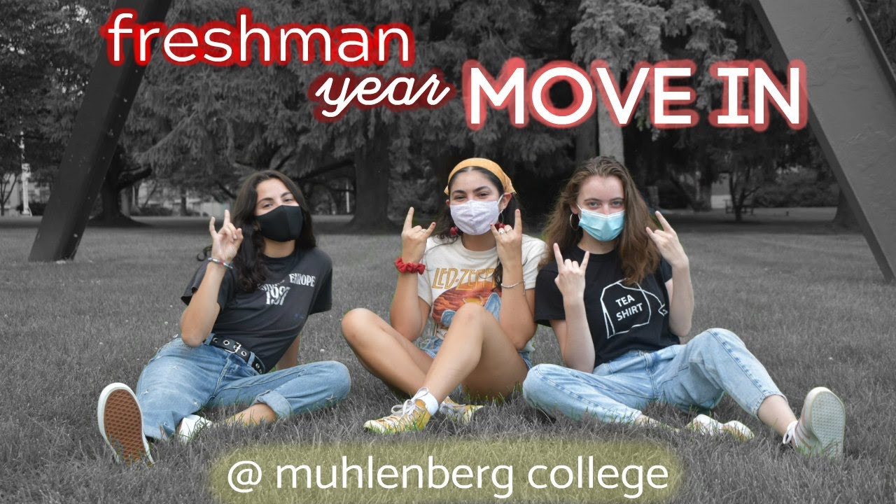 what moving into college is REALLY like ~ freshman year | muhlenberg college | 2020