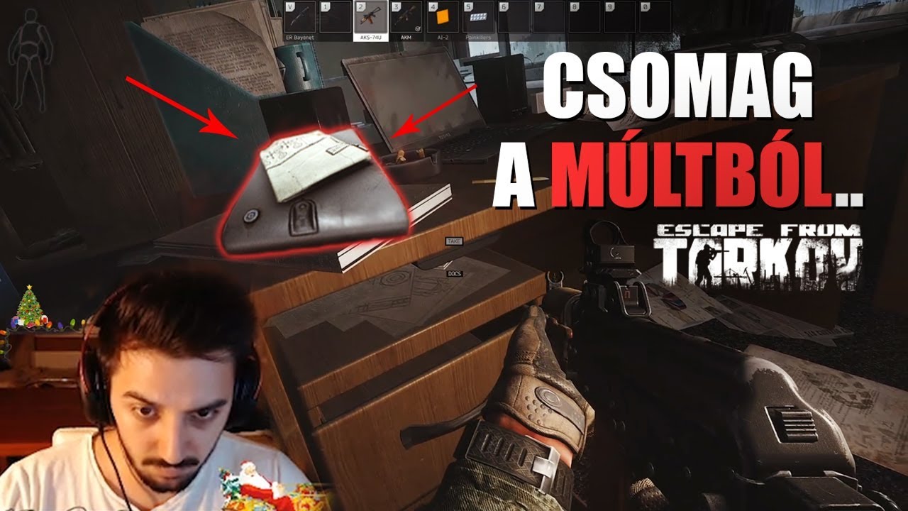 CSOMAG A MÚLTBÓL.. (Escape From Tarkov)