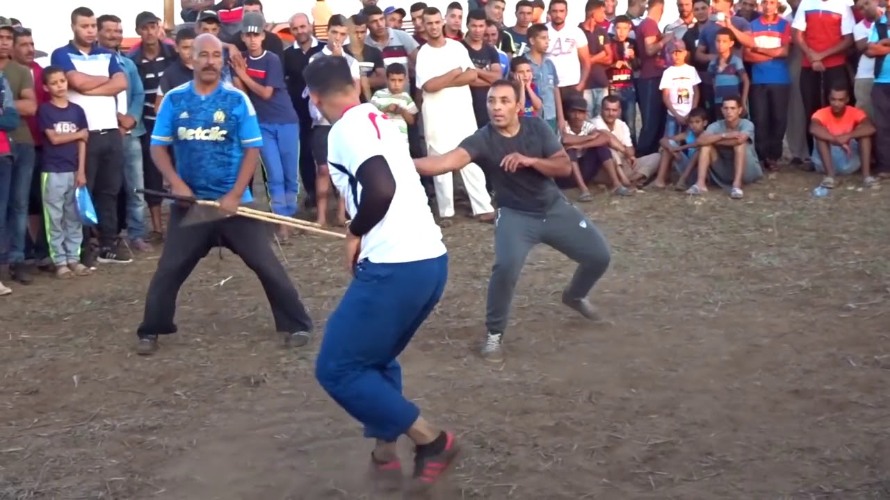 Matrag مبارزة بالعصا التقليدية شيخ نبيل