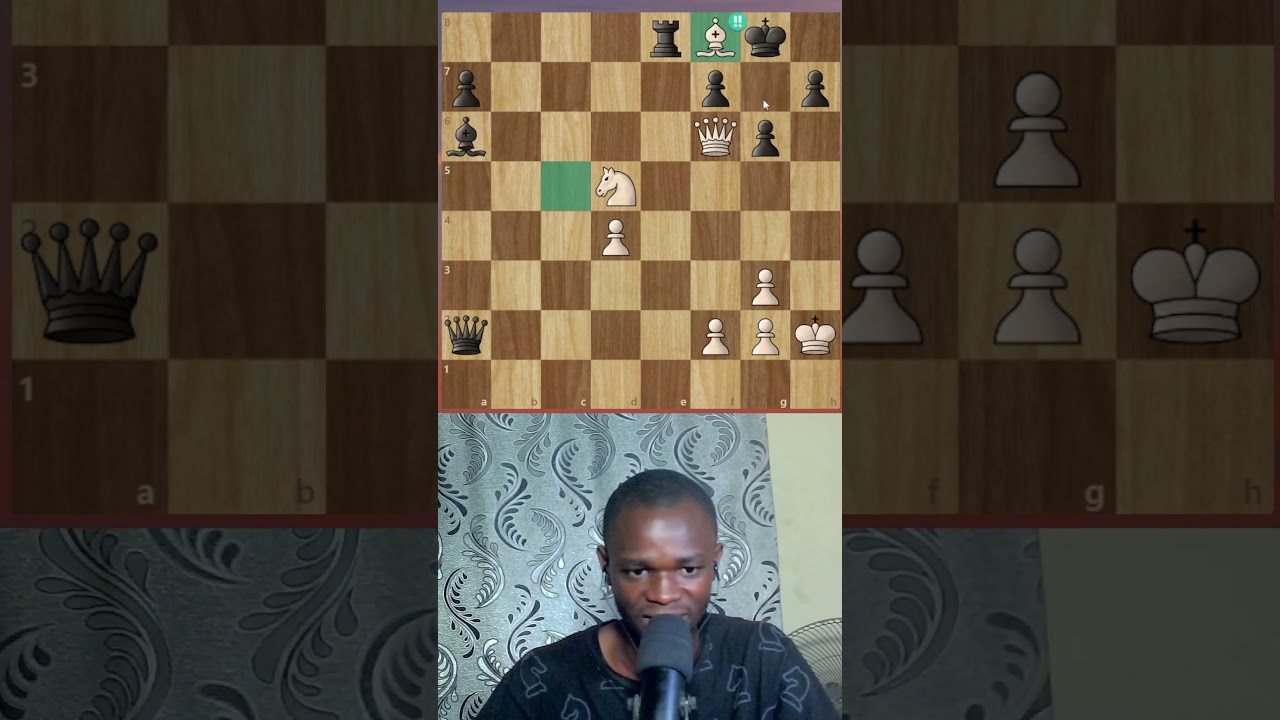 2000 Elo Checkmate in 2   Can you find it?  #chess #chessgame