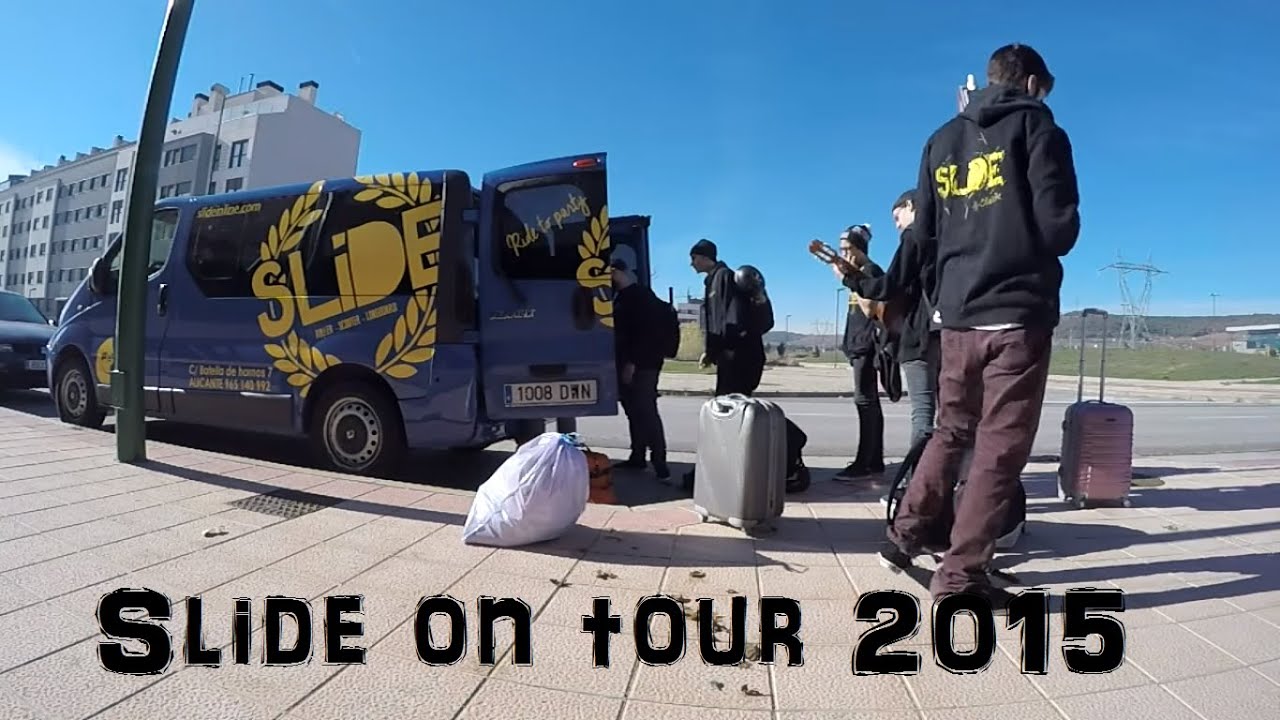 SLIDE in line on tour 2015
