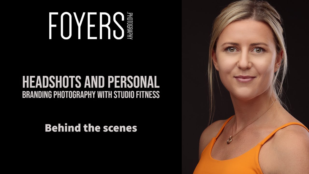 Behind the scenes - Headshots and Personal Branding Photography with Studio Fitness