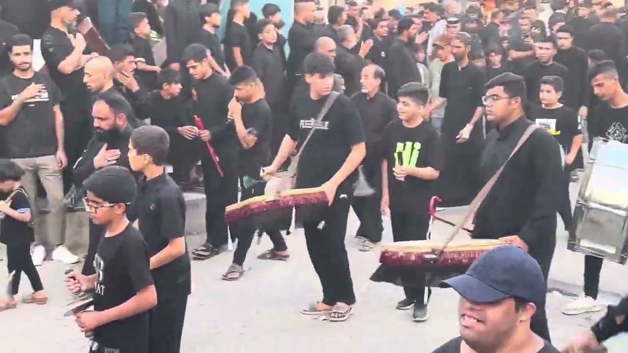 اليوم الرابع من محرم الحرام مدينة الرفاعي الطيبة موكب ابا الفضل العباس ع