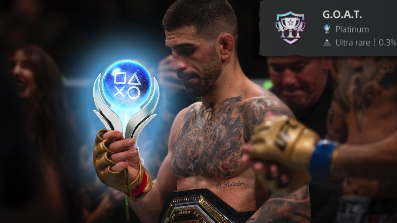 Я выбил платиновый трофей UFC 5...