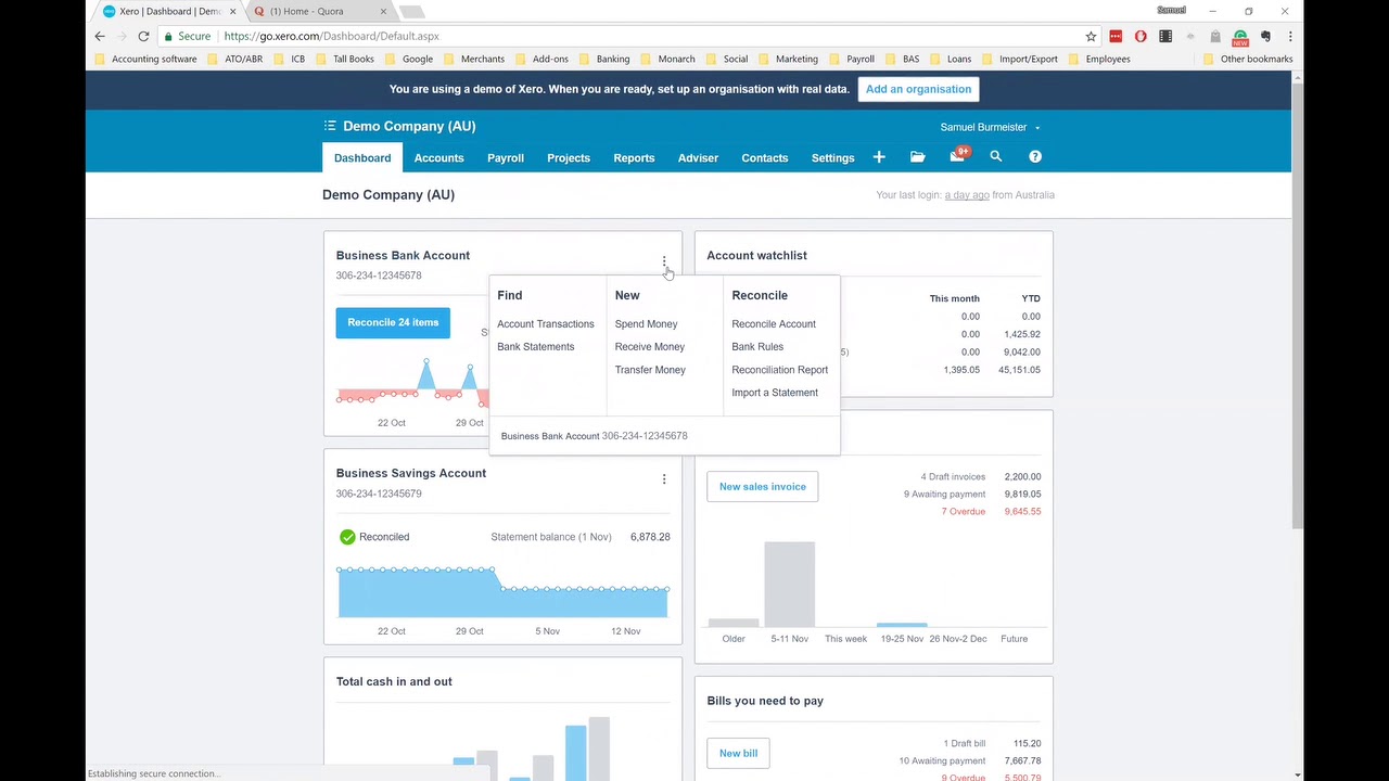 Creating Bank Rules in Xero