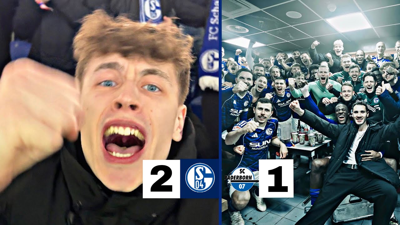 TABELLENFÜHRER 🤩🔥 Schalke 04 vs SC Paderborn STADION VLOG 🏟️ 