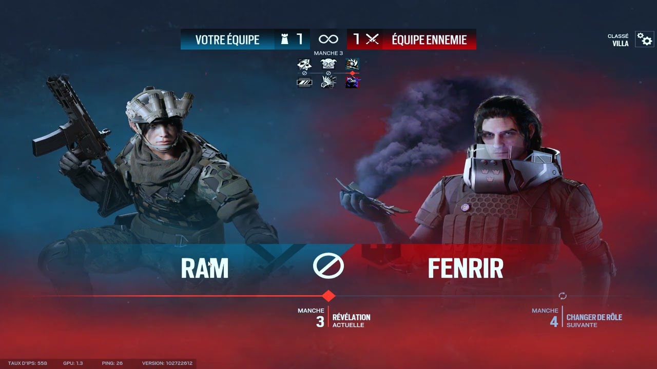 R6s enfin une bonne partie class&eacute;