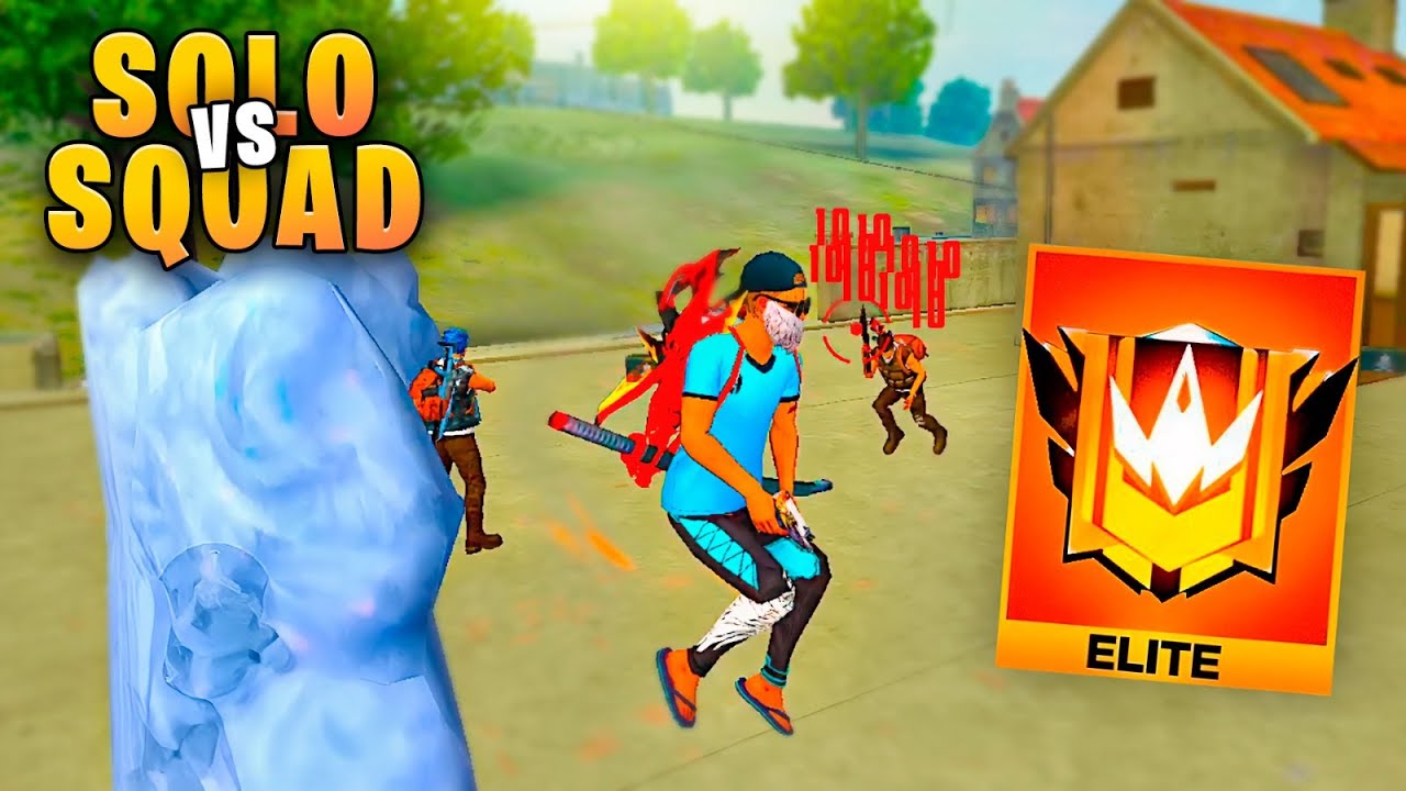 VOLTEI AO FREE FIRE EM 2024 E FIZ O IMPOSSIVEL SOLO VS SQUAD!