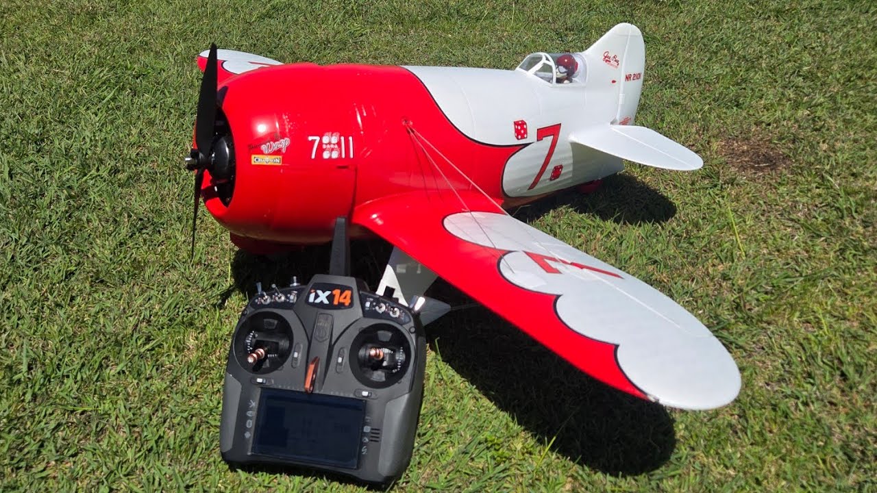 E-flite Gee Bee R-2 Racer 1.0m, BNF Basic- Maiden Flight