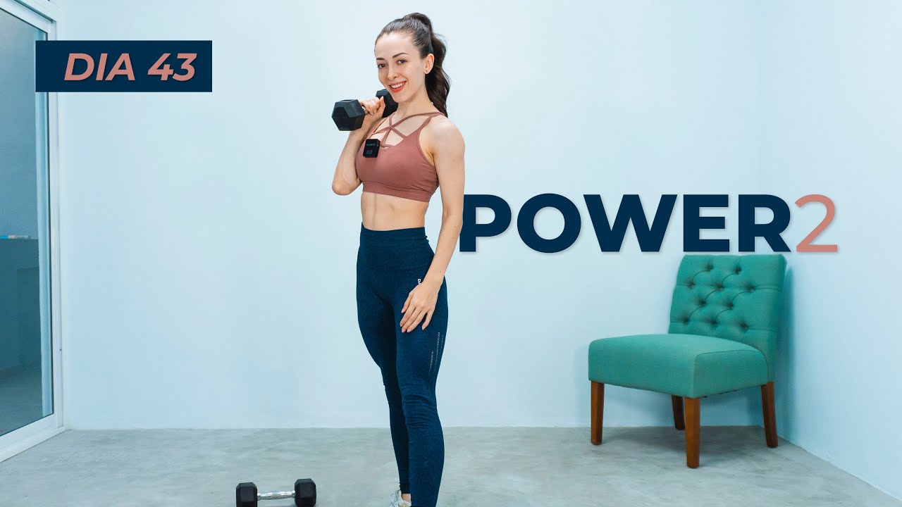 Hombro y Pecho [ Bodyweight y Mancuernas ] | Día 43 - POWER 2