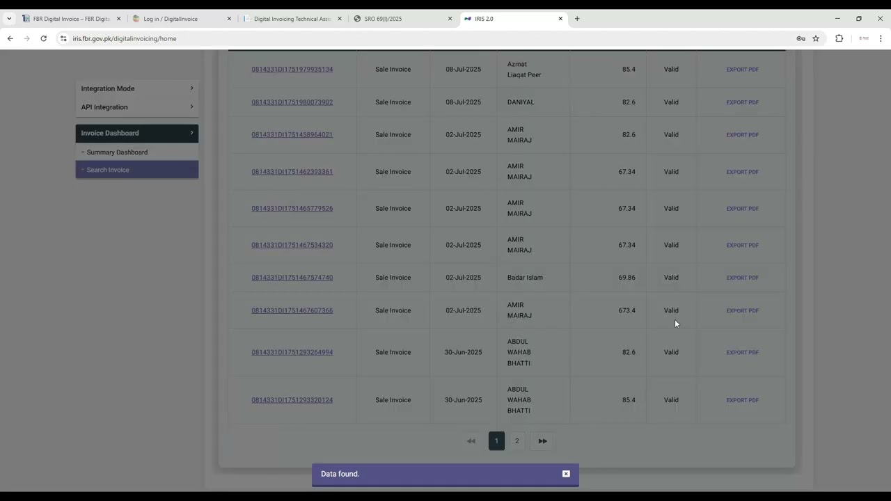 FBR Digital Invoice Introduction