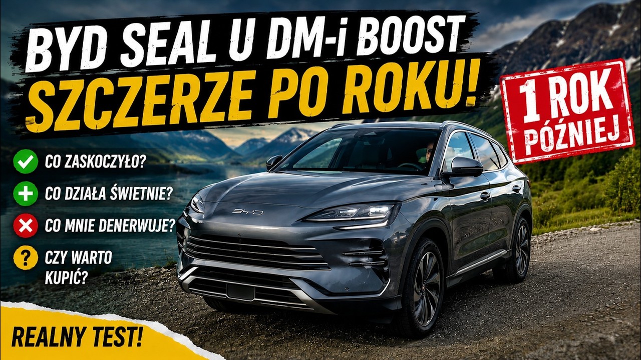 Rok z BYD Seal U DM-i &ndash; warto czy nie? (#13)