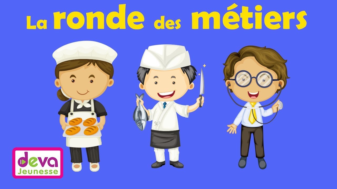 La ronde des métiers (J'apprends le boulanger, l'épicier, l'opticien ..) Ⓓⓔⓥⓐ Education
