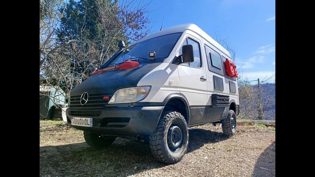 Sauvetage d'un rare sprinter 4X4 | PART.4 ( off road extrême sprinter 4X4)