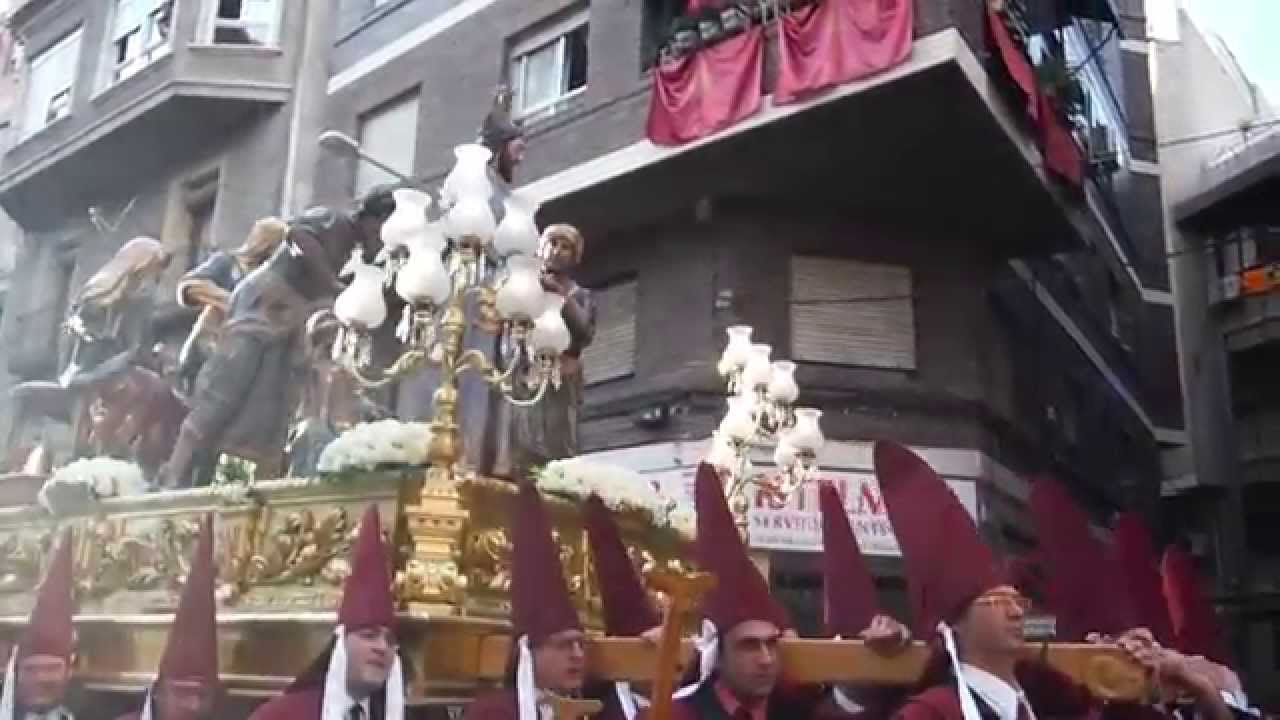 Jesús ante Caifás Lunes Santo Murcia 2015 Cofradía del Cristo del Perdón