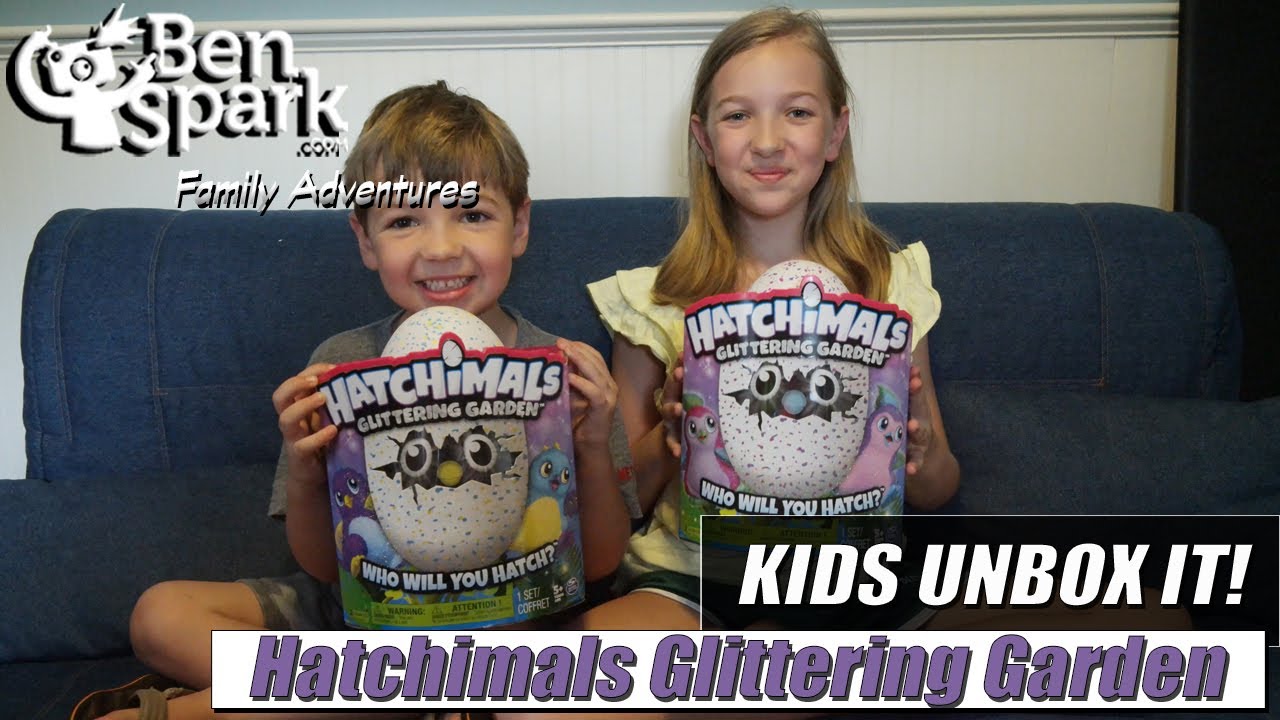 The Kids Unbox IT! Hatchimals Glittering Garden