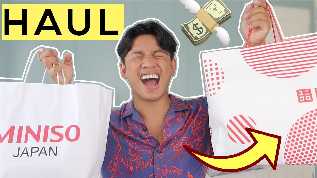 Miniso & Uniqlo Haul 2020 | David Guison