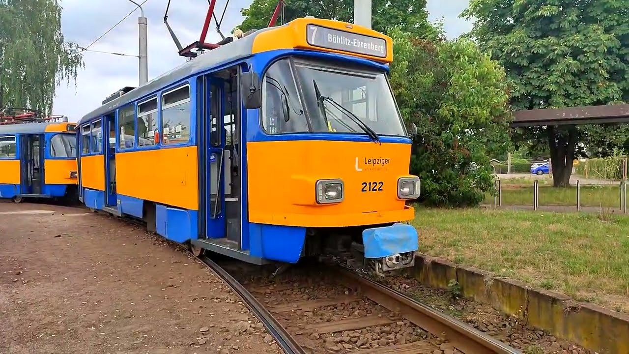 Comparison of trains and trams in Leipzig