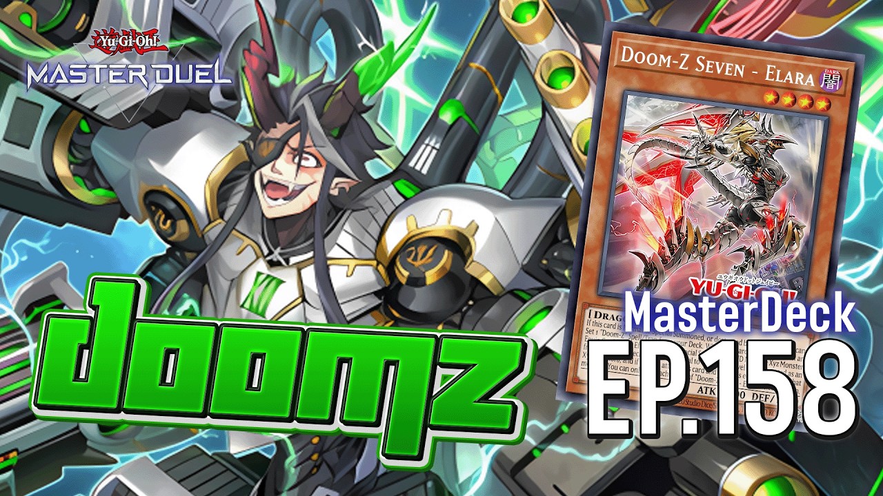 🔴 MasterDeck EP.158 DoomZ ตัวเดียวก็เสียวได้ | Yu-Gi-Oh! MASTER DUEL