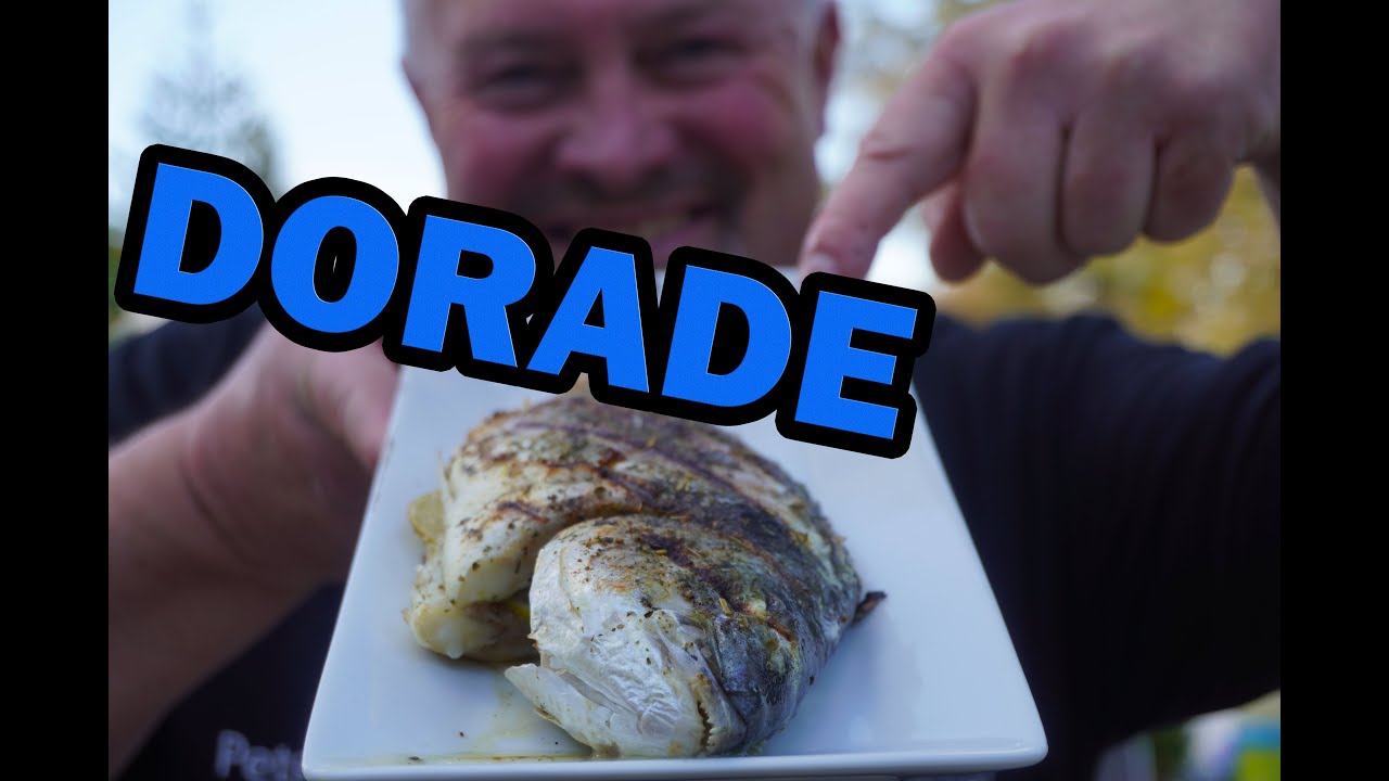 Perfekt gegrillte Dorade