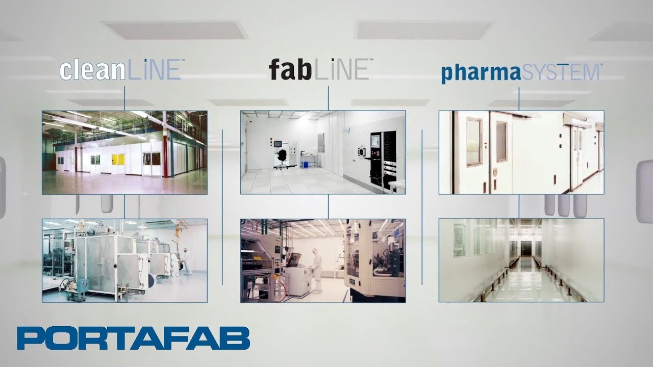 Cleanroom Wall Systems from PortaFab | Modular Clean Room Manufacturer | Cleanroom Construction