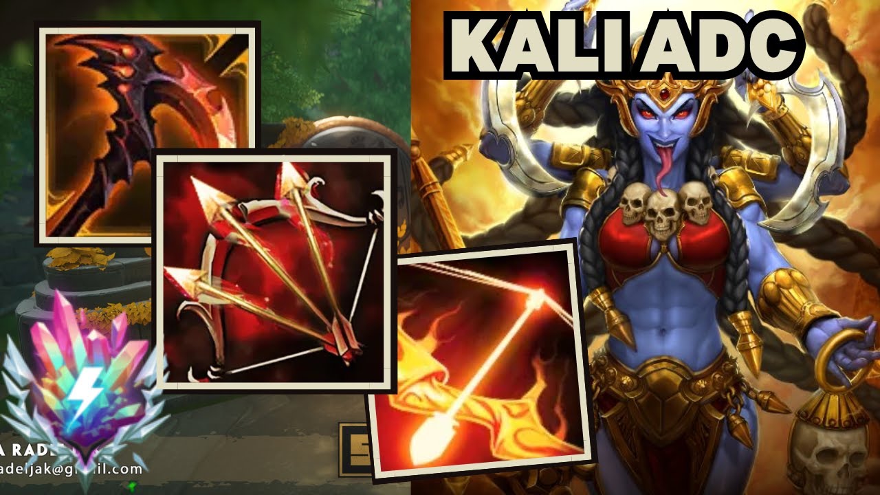 CHOP CHOP CHOP - Kali ADC Deity Smite 2 Gameplay