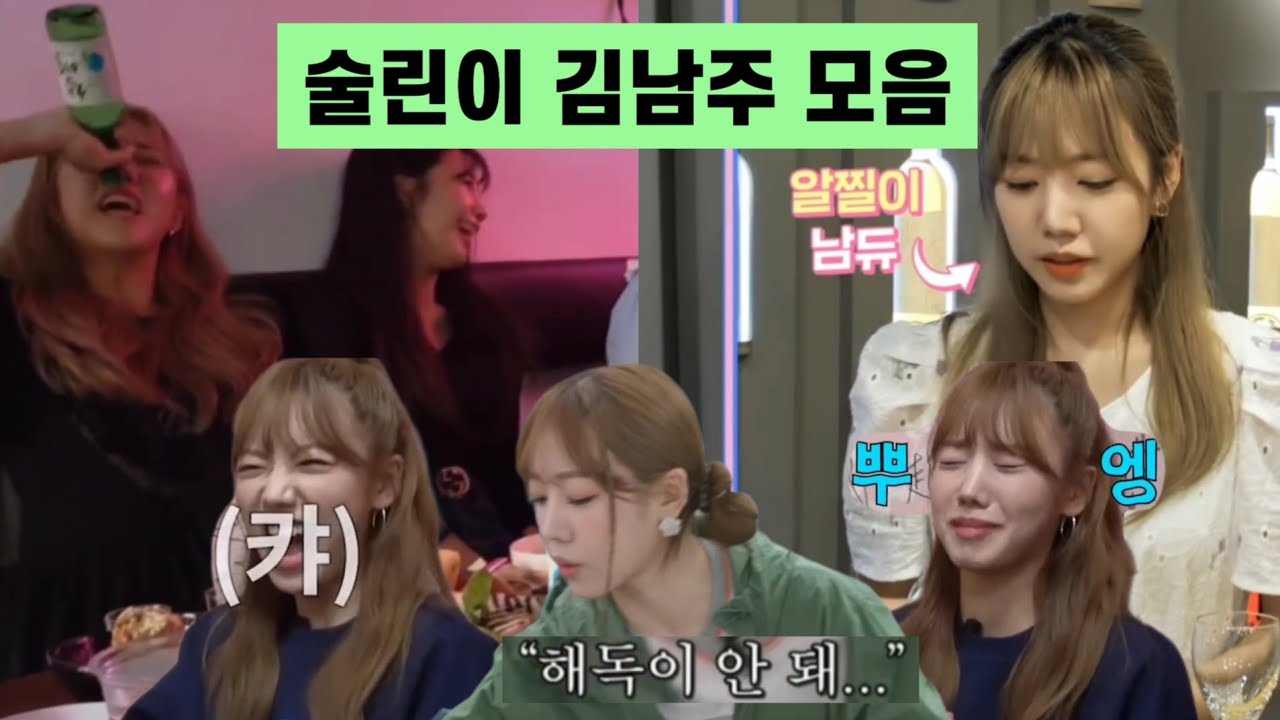 에이핑크 김남주 술린이 모먼트 모음