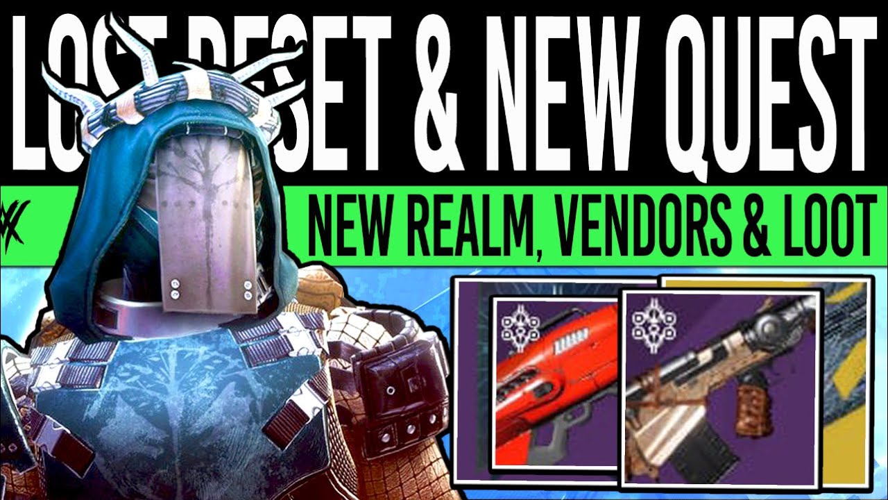 Destiny 2 | NEW DLC QUEST & REALM AREA! New WEAPONS, Weekly Challenges, Banner & Vendors (31st Aug)