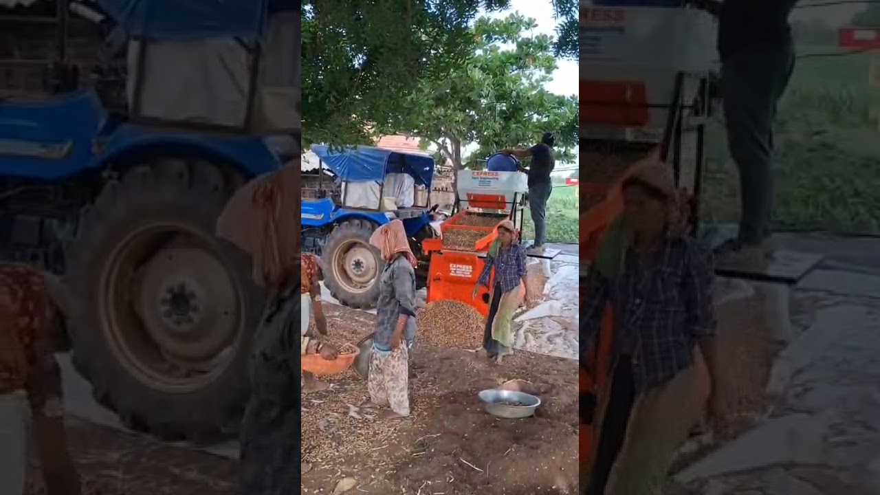 Express Groundnut 3 Blower Destoner Machine, Express Agro Engineering At. Rajkot 9825329235