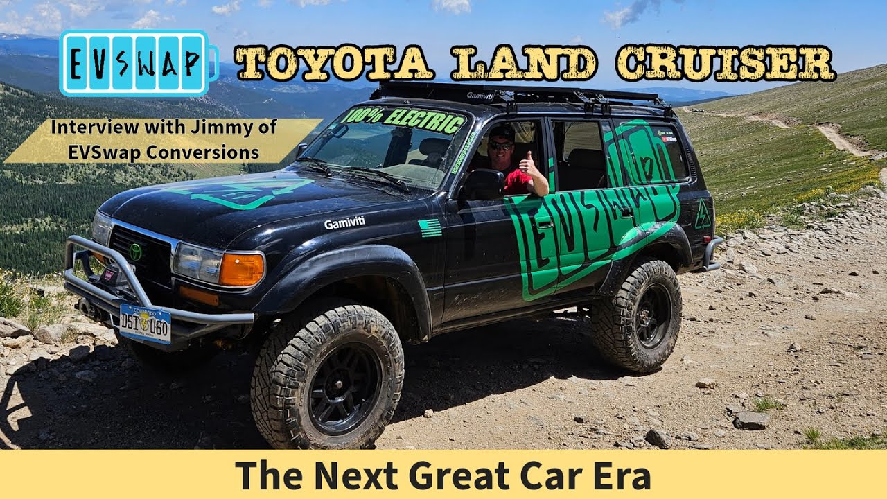 Электрический Toyota Land Cruiser от EVSwap Conversions с Джимми Андерхиллом. Эпизод 18