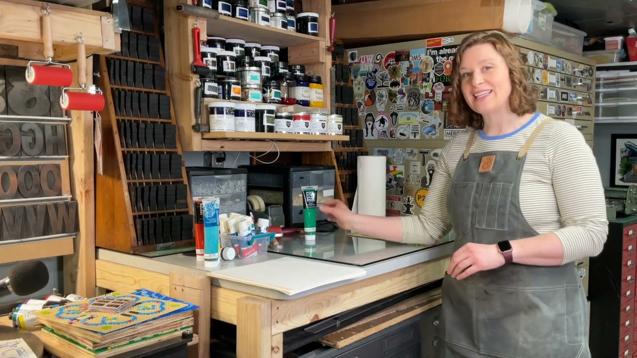 LEGO Printmaking Demonstration