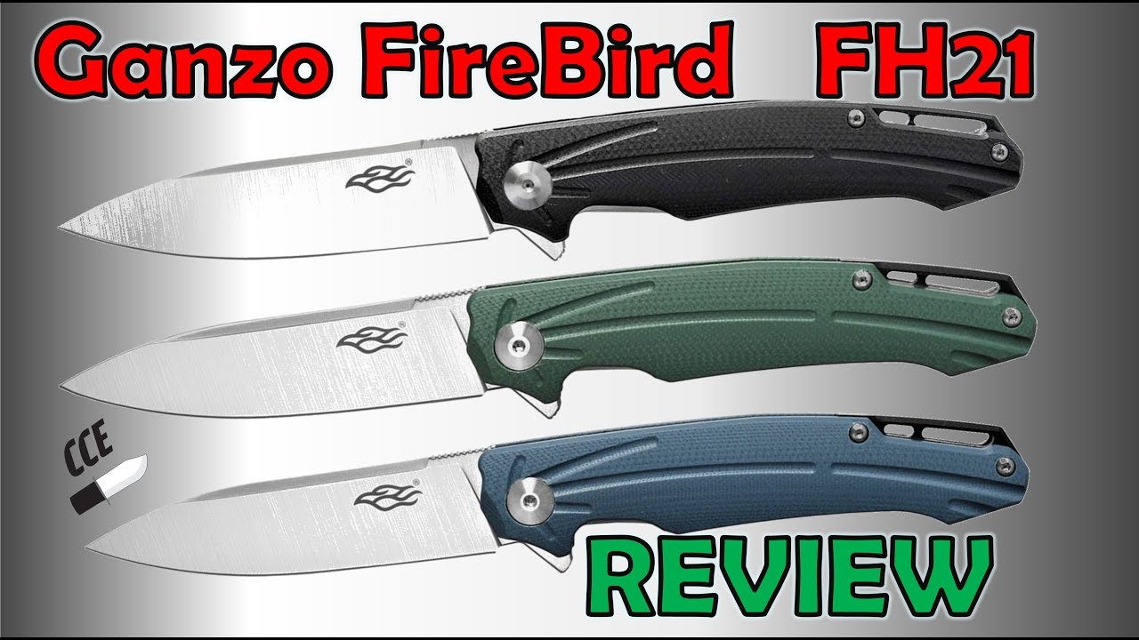 Review of the GANZO Firebird FH21 (G10 handle & D2 steel blade)