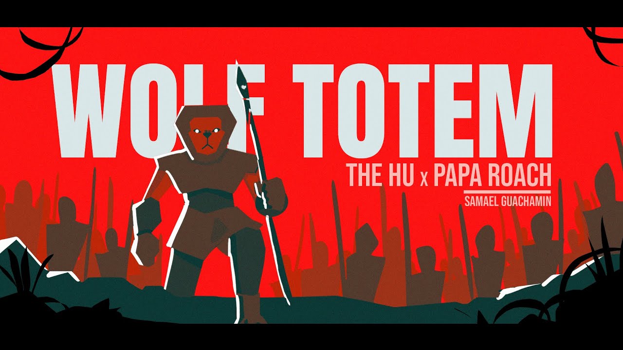 Wolf Totem - The HU x Jacoby Shaddix of Papa Roach (FAN LYRIC VIDEO)