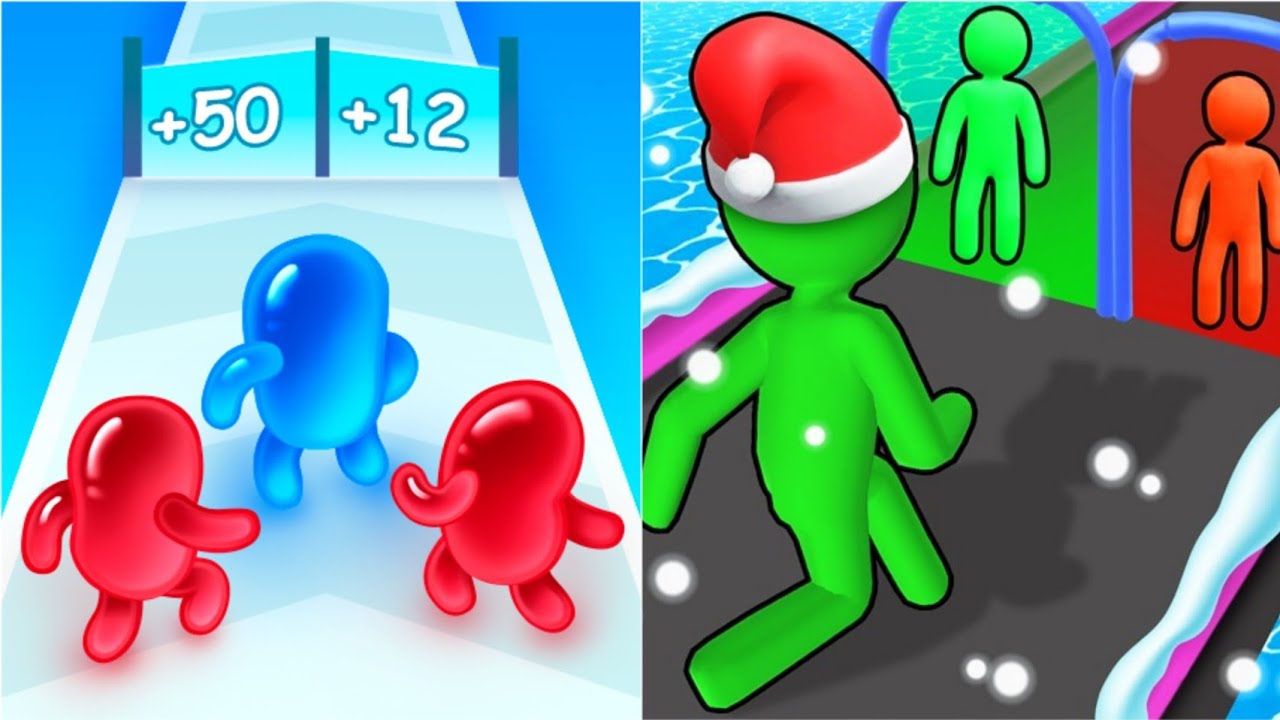 Looking good 🎖️🥉 Join blob clash 3D Vs Giant rush Update level Android ios gameplay adventure 🥈🎖️